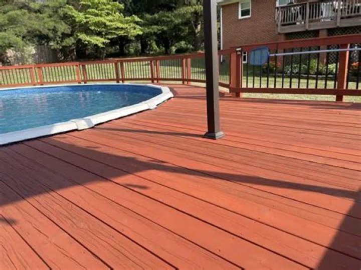 How long is deck stain tacky