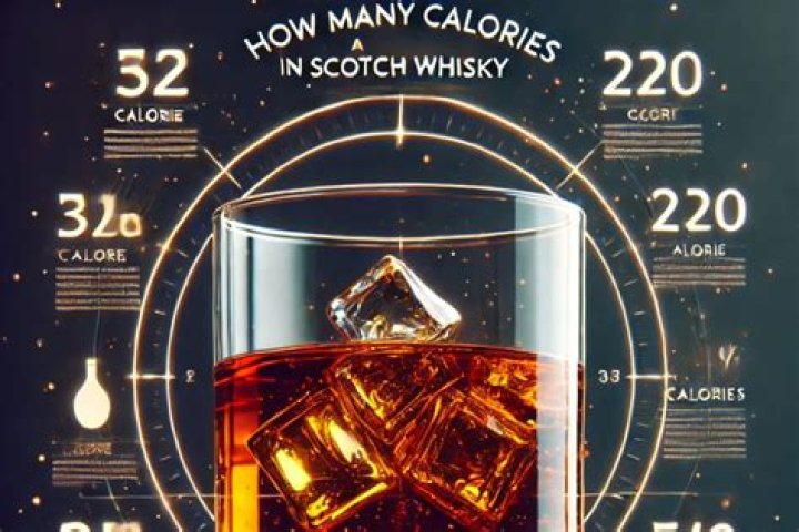 How many calories does Scotch whiskey have