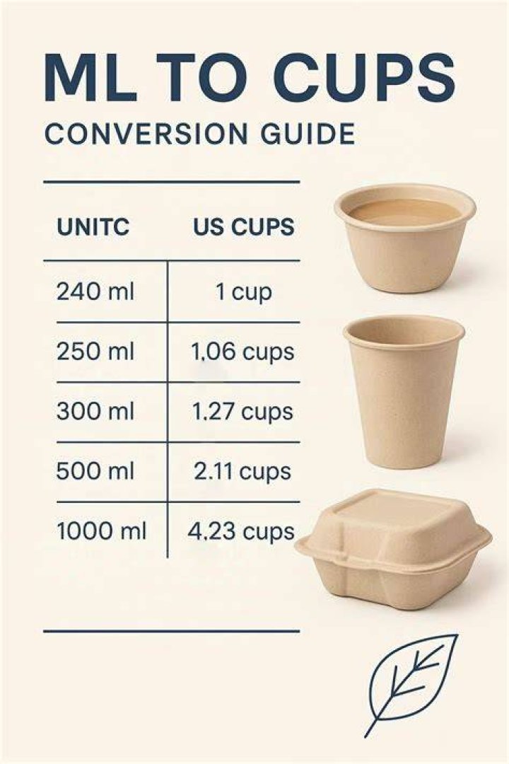 How many cups is 150 ml of cream?