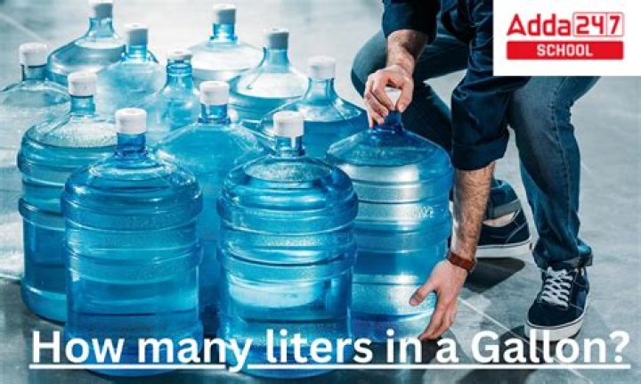 How many Litres of water do I use a day?