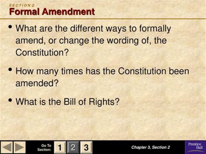 How many times has the Constitution been amended quizlet