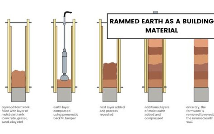 How much does rammed earth wall cost