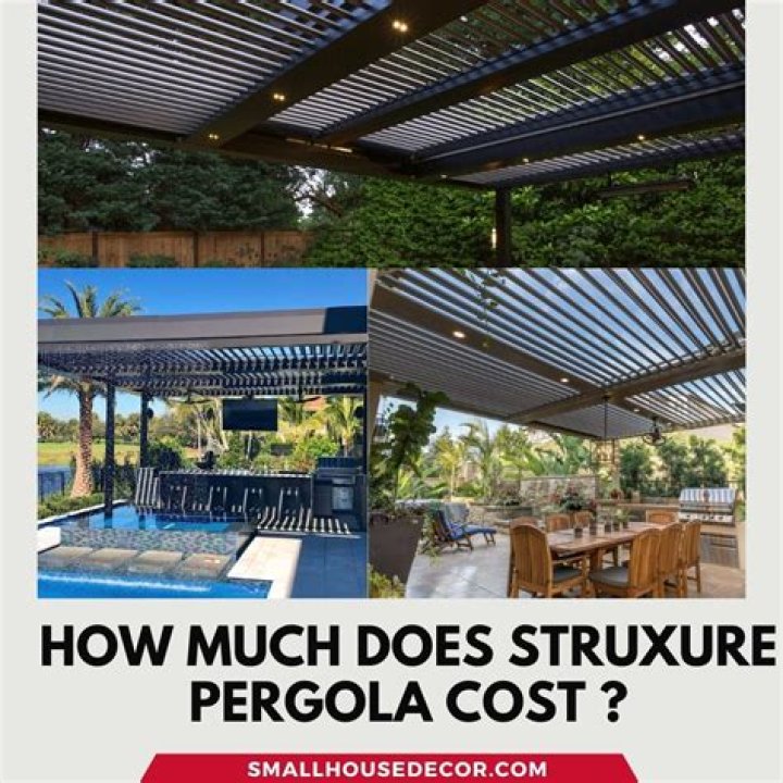 How much does Struxure pergola cost
