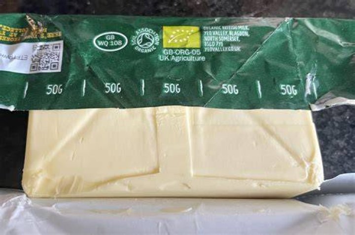 How much is a 50g butter?