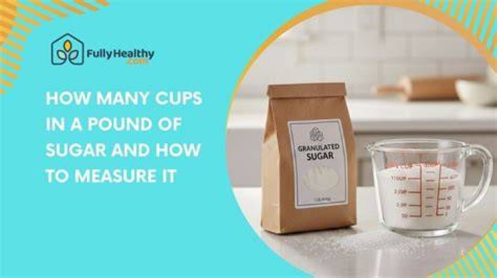 How much is a half pound of sugar?
