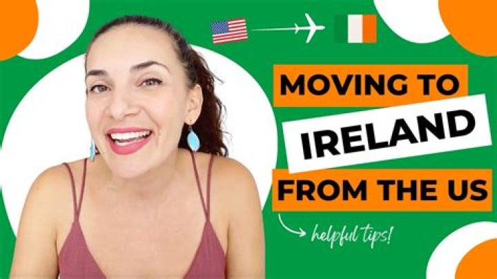 How much would it cost to move to Ireland from USA?