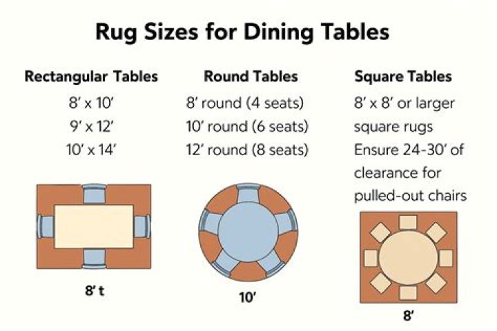 How wide should a round table base be?