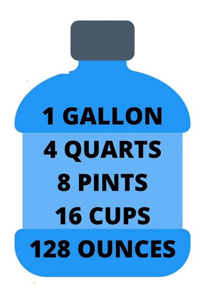 Is 3 gallons equal to 48 cups?