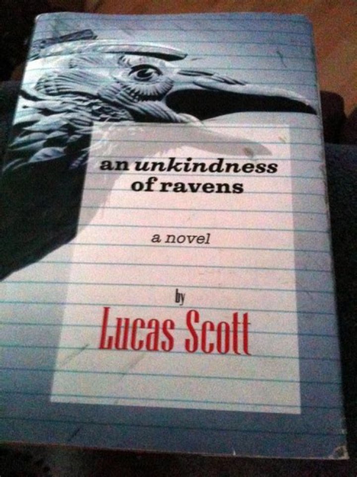 Is an unkindness of ravens by Lucas Scott a real book?