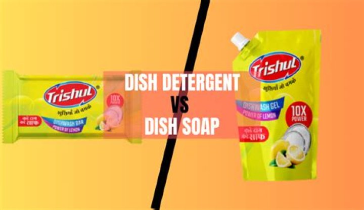 Is dish soap and dish detergent the same