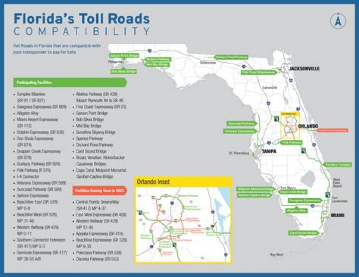 Is Florida 821 a toll road