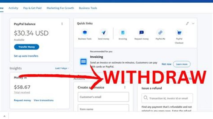 Is it possible to withdraw cash from PayPal?
