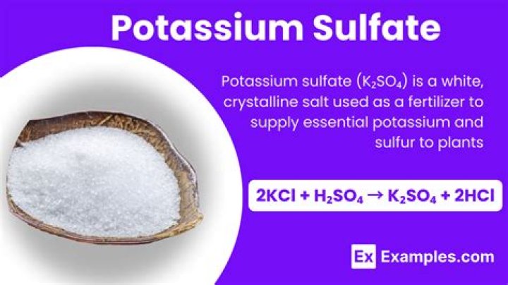 Is Potash the same as potassium sulfate