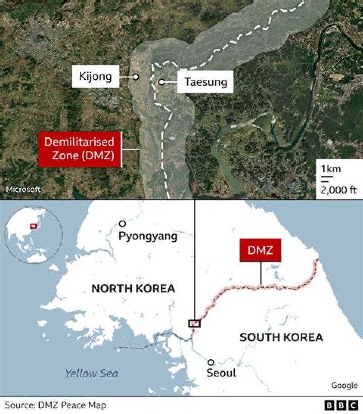 Is the DMZ in Korea considered a combat zone?