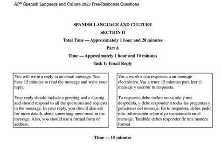 Is there an AP Spanish exam?