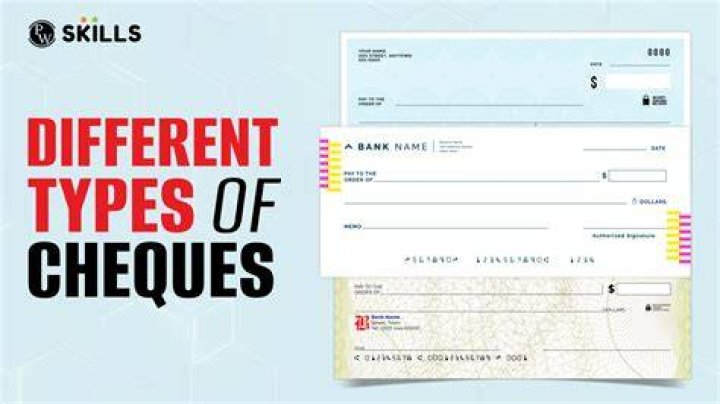 What are different types of Cheques?