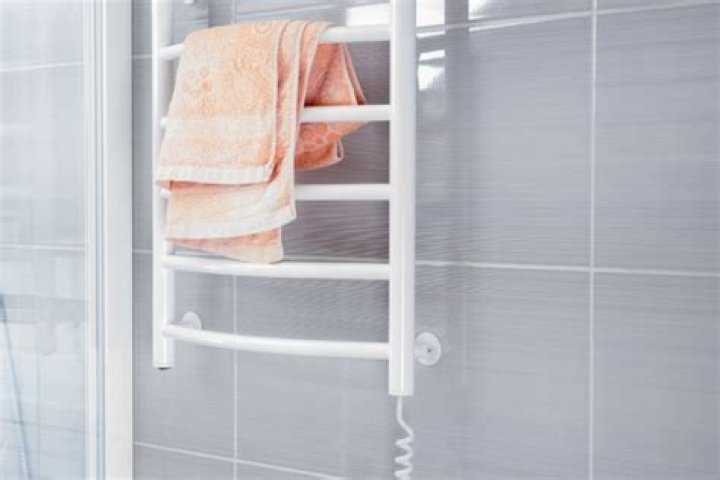 What are electric towel rails filled with