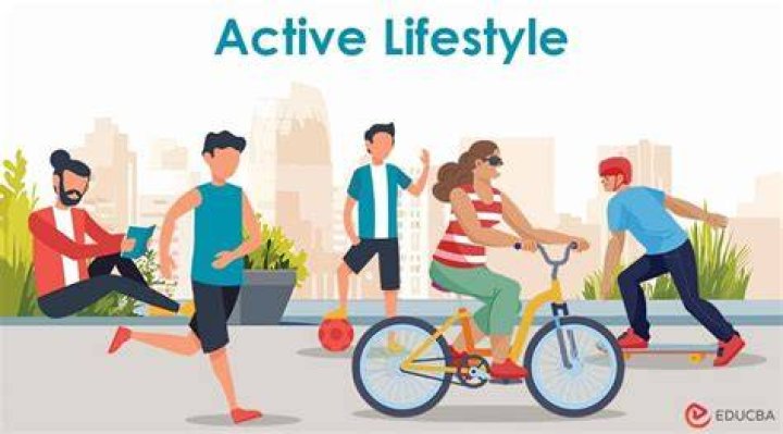 What are the 3 categories of a healthy active lifestyle?