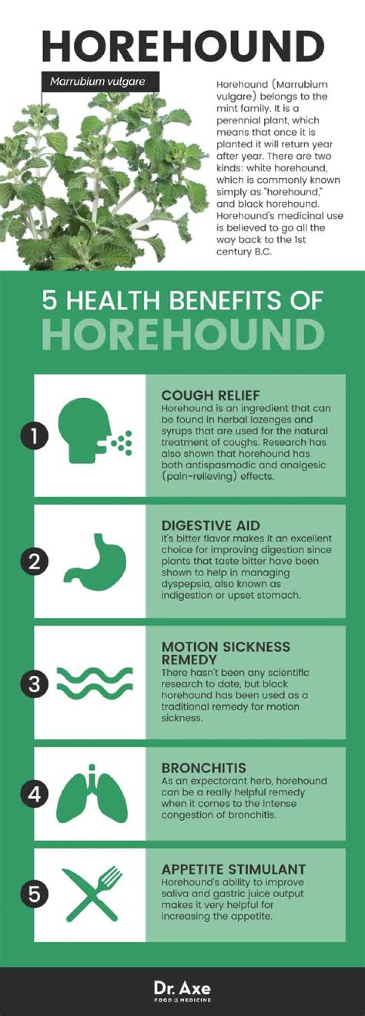 What are the benefits of horehound candy