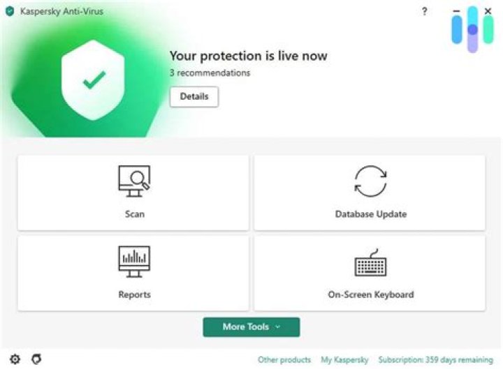What are the features of Kaspersky Antivirus?