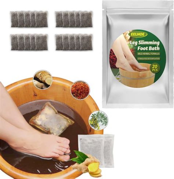 What can I put in water to soak my feet