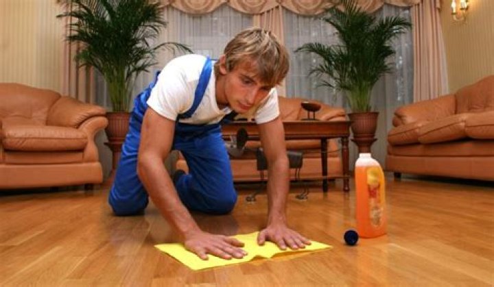 What can I use to clean waxed floors