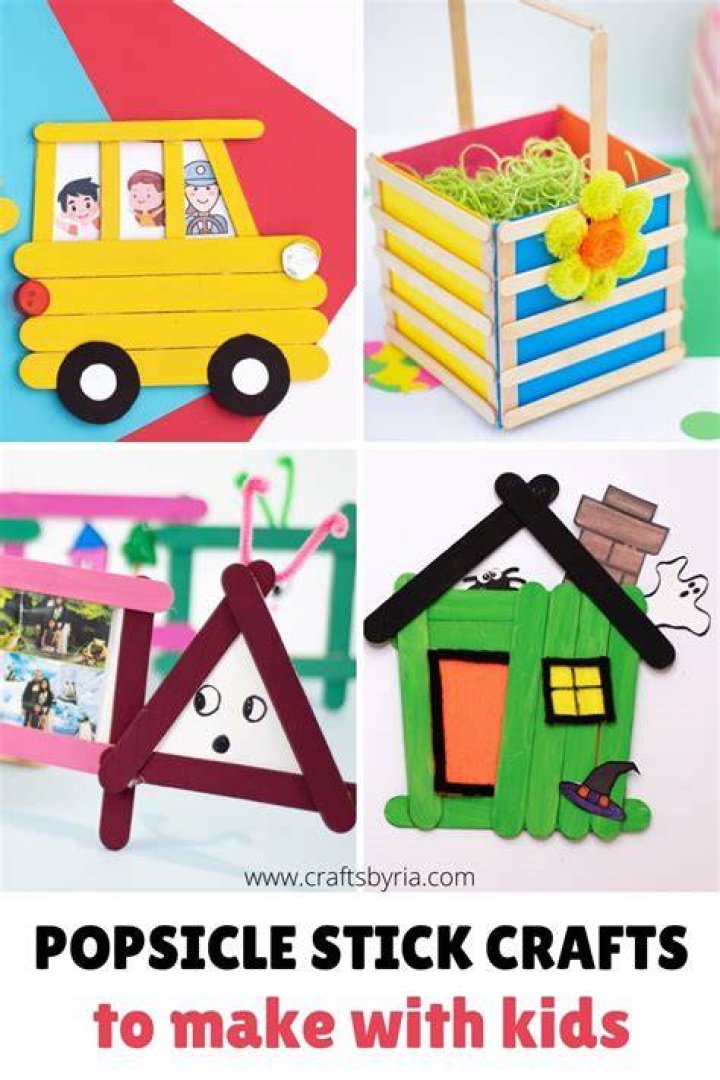 What can you make out of Popsicle sticks easy?