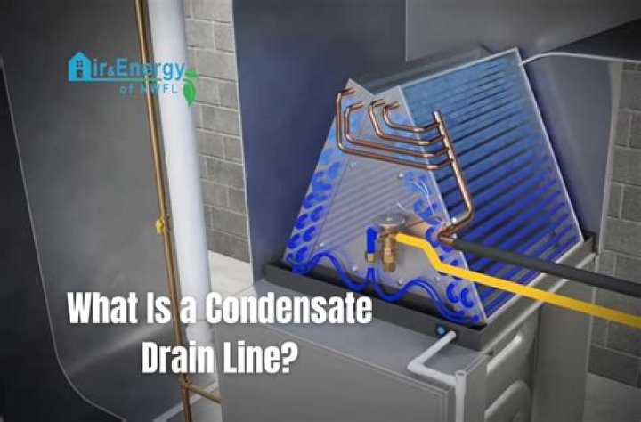 What causes condensation on AC lines