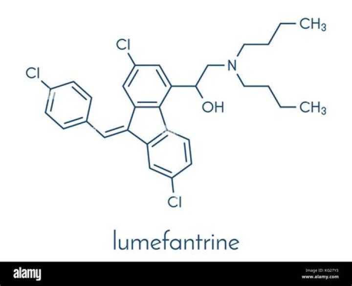 What class of drug is lumefantrine?