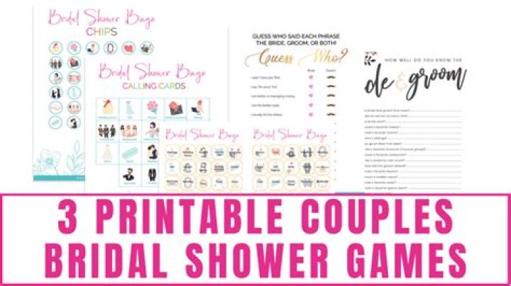 What do you bring to a couples bridal shower