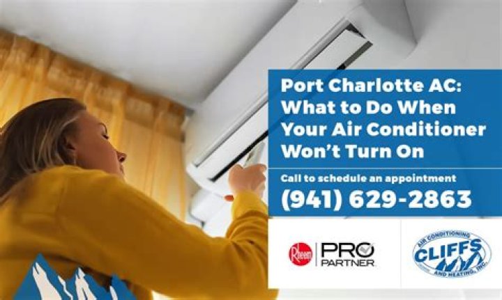 What do you do when your air conditioner wont turn off