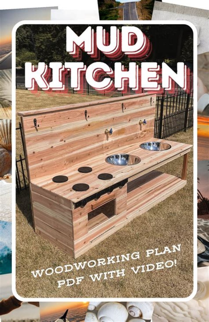 What do you need for a mud kitchen