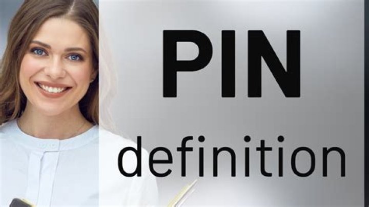 What does pin business mean