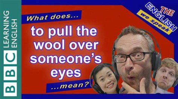 What does pull some wool mean?