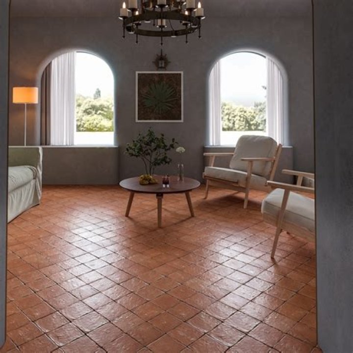 What goes with terracotta floors