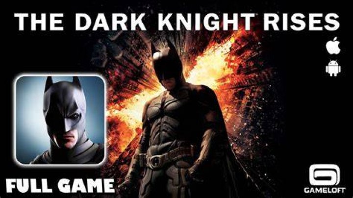 What happened to the Dark Knight Rises game?