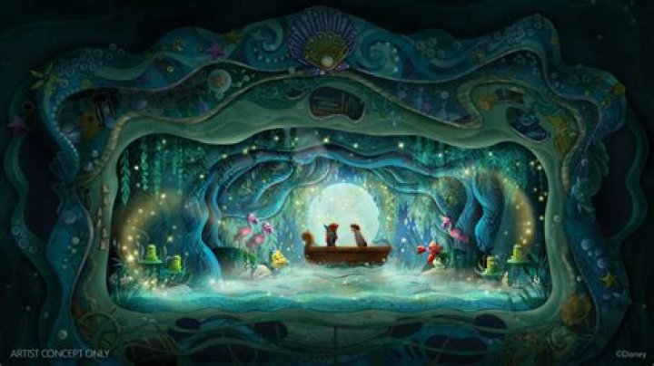 What happens at the end of the Little Mermaid