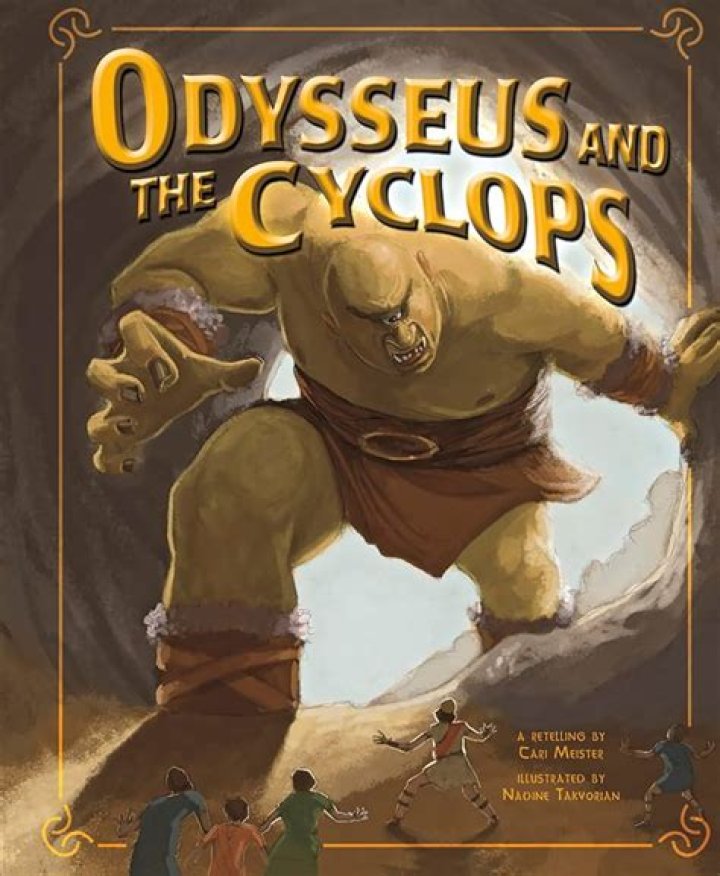 What happens on the island of the Cyclops in The Odyssey