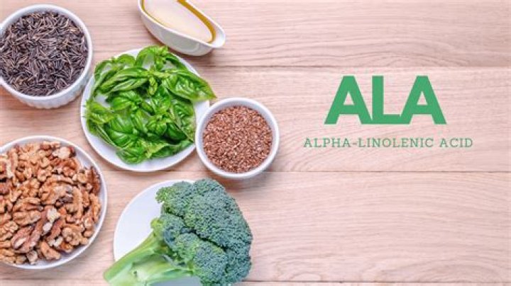 What is alpha linolenic acid good for