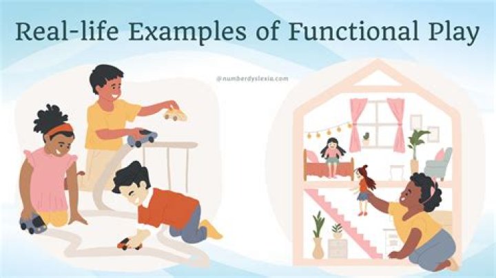What is an example of functional play
