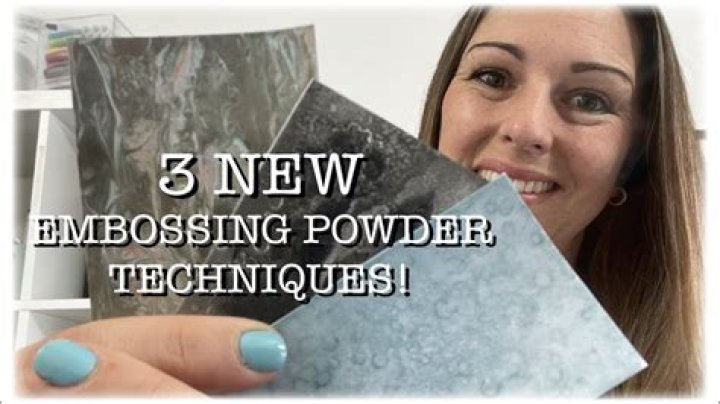 What is detail embossing powder