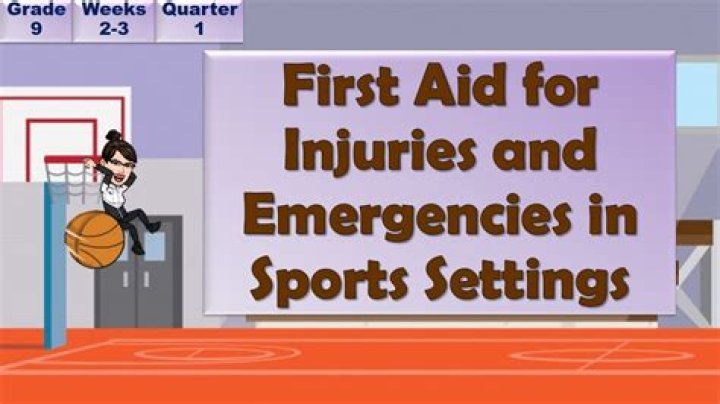 What is first aid in sports