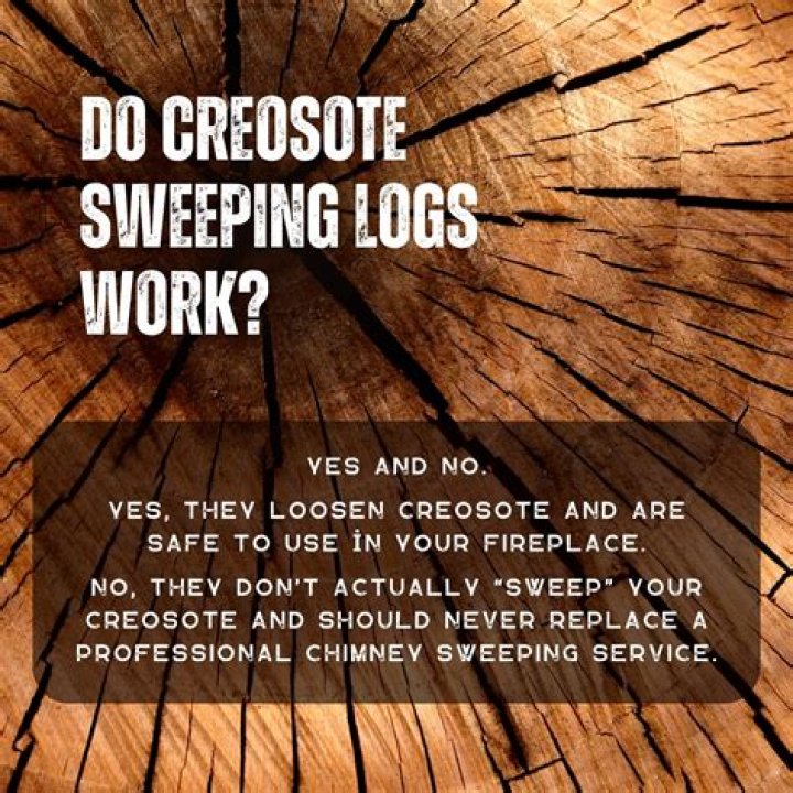 What is in a chimney sweeping log
