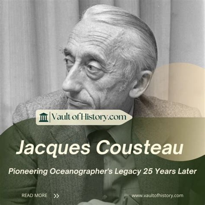 What is Jacques Cousteau known for