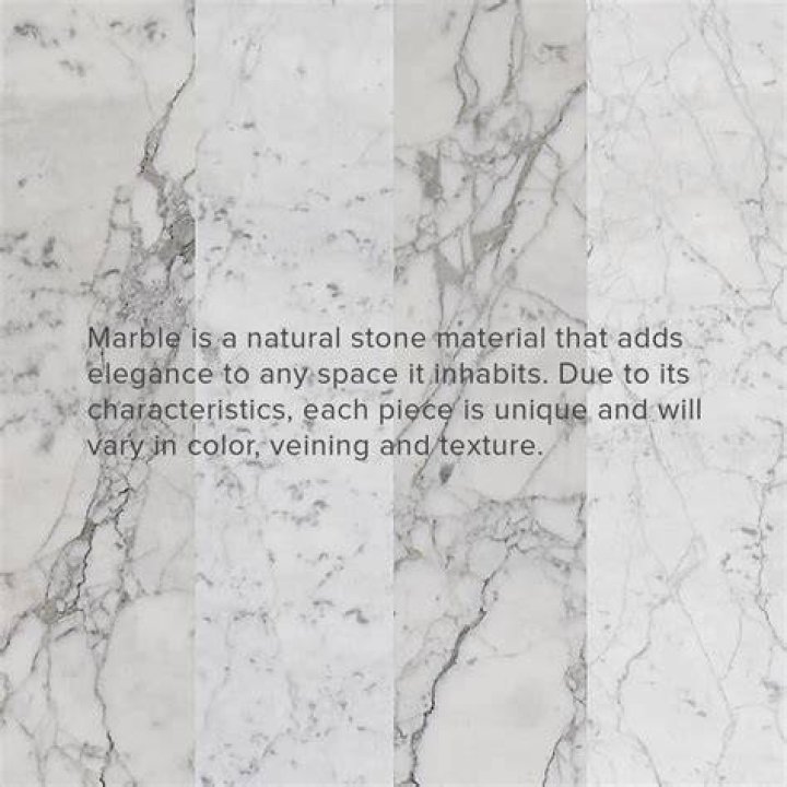 What is natural Carrara marble
