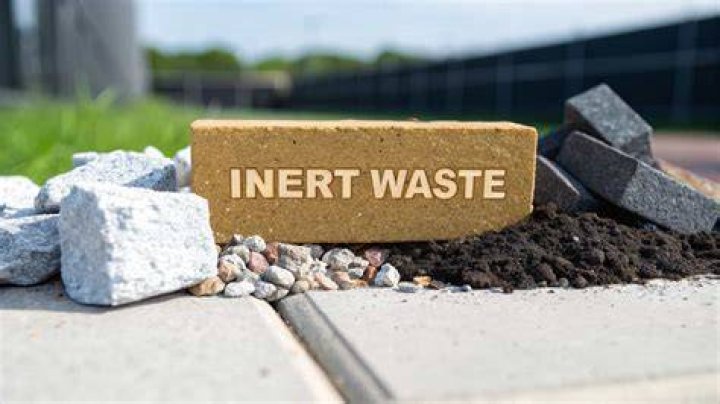 What is non-inert waste?