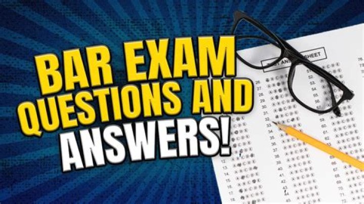 What is on the bar exam in California