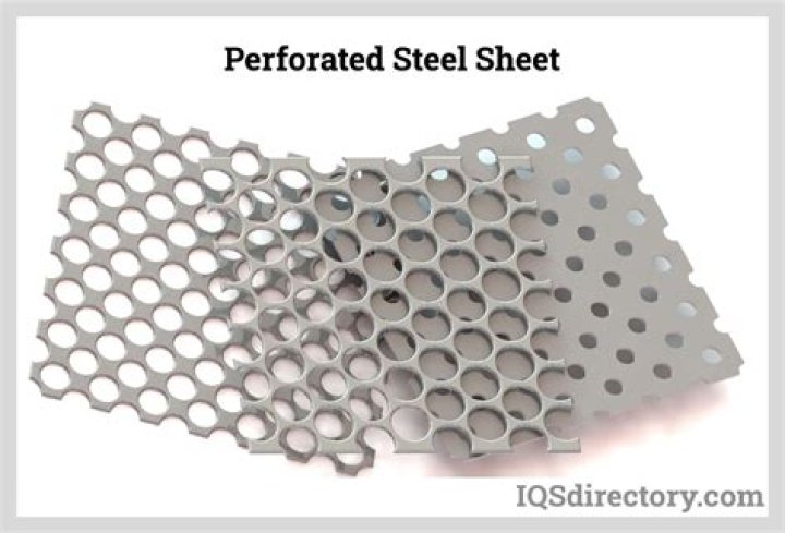 What is perforated metal used for