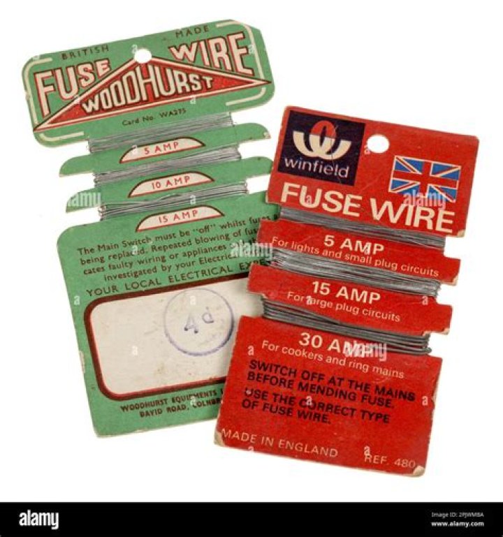 What is rating of fuse wire