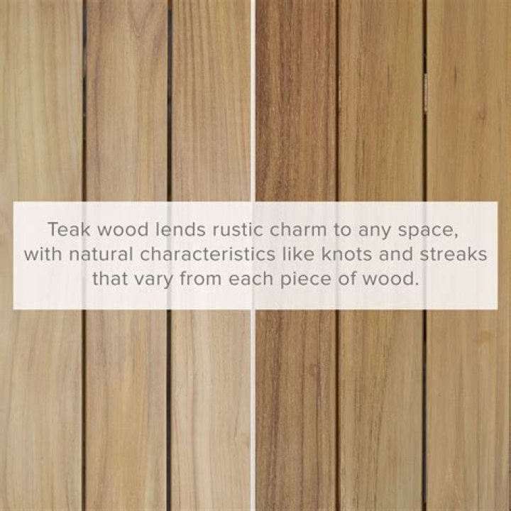 What is teak wood made from